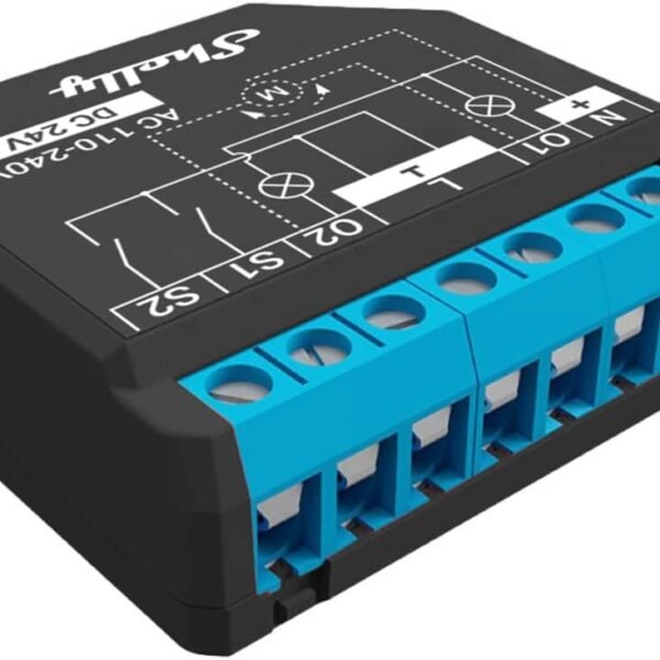 Shelly Plus 2PM | Wlan & Bluetooth 2 kanály Smart relé spínač s měřením výkonu | automatizace domu | rolety dálkové ovládání Alexa a Google Home kompatibilita aplikace iOS Android