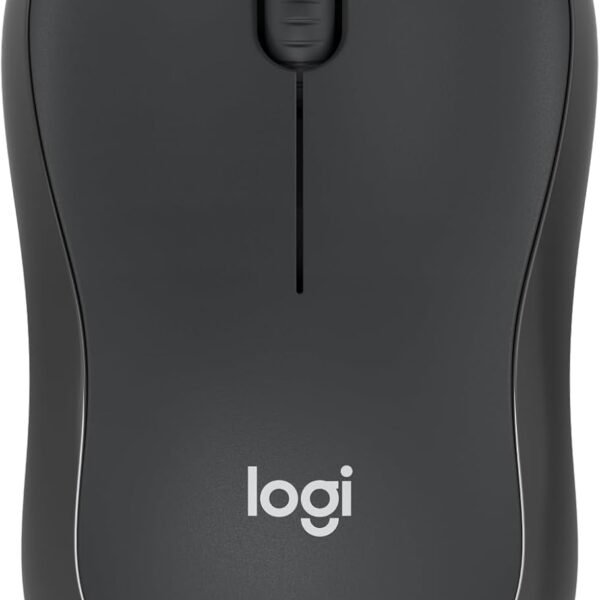Logitech M240 Silent Bluetooth myš, bezdrátová, kompaktní, mobilní, plynulé sledování, baterie 18 měsíců, pro Windows, MacOS, ChromeOS, kompatibilní s PC, Mac, notebookem, tablety – grafitová