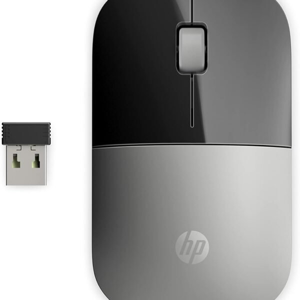 HP Z3700 Bezdrátová myš (X7Q44AA) (1200 optických senzorů, výdrž baterie až 16 měsíců, připojení USB, plug & play) stříbrná