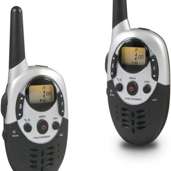 Metronic 477600 Walkie-Talkie, Reichweite 8 km