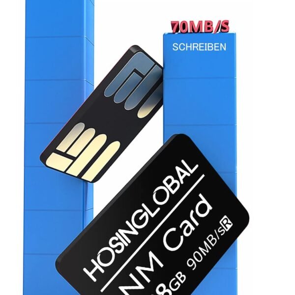 Paměťová karta NM 128 GB 90 MB/S nanokarta nano karta vhodná pouze pro Huawei P30/P40/P50/P60 série / Mate40 série / Mate50 série / Mate60 série/Nove série Nano 128GB