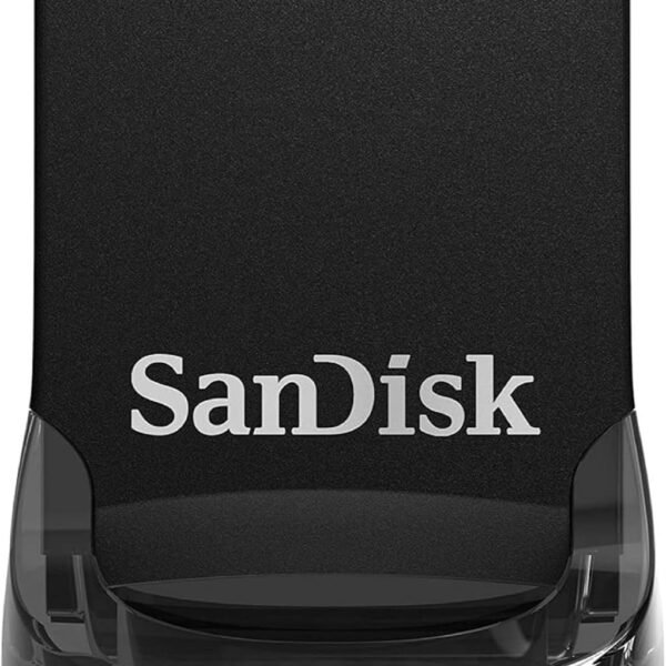 SanDisk Ultra Fit USB 3.2 flash disk 256 GB (pro notebooky, herní konzole a automatické audio systémy, Plug-and-Stay, čtení 400 MB/s, software RescuePRO Deluxe)