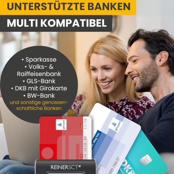 Reiner SCT tanJack photo Generátor QR I Chip Tan pro online bankovnictví