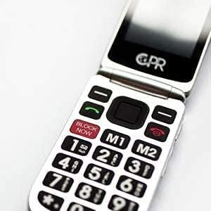 31qrPRYrY7L._AC_.jpg CPR Call Blocker CS900 – handsfree zariadenie pre mobilné telefóny, veľké tlačidlá, SOS, blokovanie hovorov, matná čierna