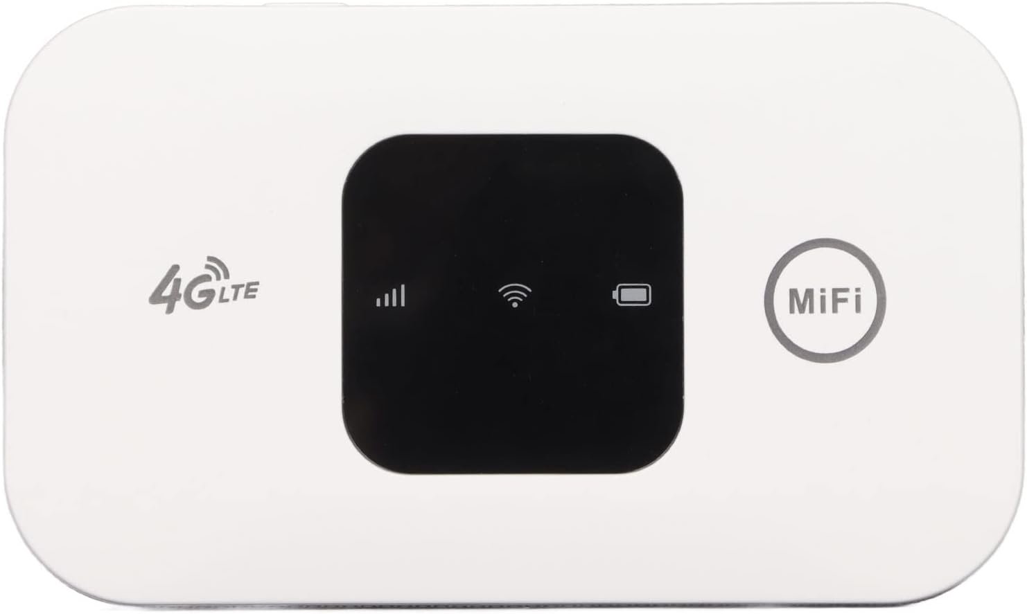 Prenosný 4G WiFi router, bezdrôtový router pre SIM karty, internetový hotspot, mobilný WiFi hotspot, pripojenie až 10 zariadení, batéria 2100 mAh, na cestovanie, do domácej kancelárie, vonku