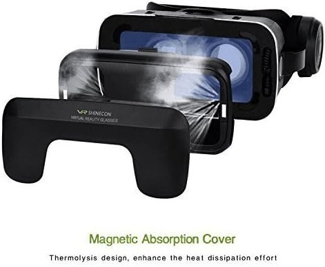 41s64q2BEpL._AC_.jpg VR headset, headset pre virtuálnu realitu, VR okuliare, VR okuliare pre 3D VR filmy a videohry, kompatibilné s iPhone 7/7+/6S/6+/6/5, Samsung, Huawei, Google, Moto a všetkými smartfónmi s operačným systémom Android