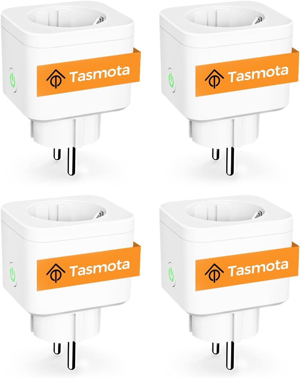 51DUbBtCbJL._AC_SL1500_.jpg Refoss Tasmota zásuvka s meraním spotreby energie pre elektromery, zásuvka Mini ESP8266, kompatibilná s Home Assistant, ioBroker, MQTT, Domoticz, OpenHAB, ZWAVE, 16 A, 2,4 GHz