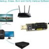 KeeYees S018 SOP8 Test Clip pre EEPR0M 25CXX / 24CXX + CH341A 24 25 séria EEPR0M Flash BIOS USB program