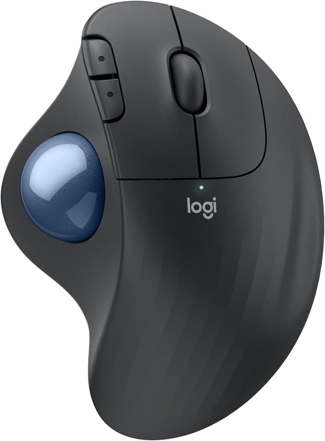 51ncb3XF4ML._AC_SL1500_.jpg Bezdrôtová trackballová myš Logitech ERGO M575S, bezdrôtová ergonomická myš s Bluetooth a šifrovaným donglom, pohodlné ovládanie palcom, pre PC/Mac – grafitová
