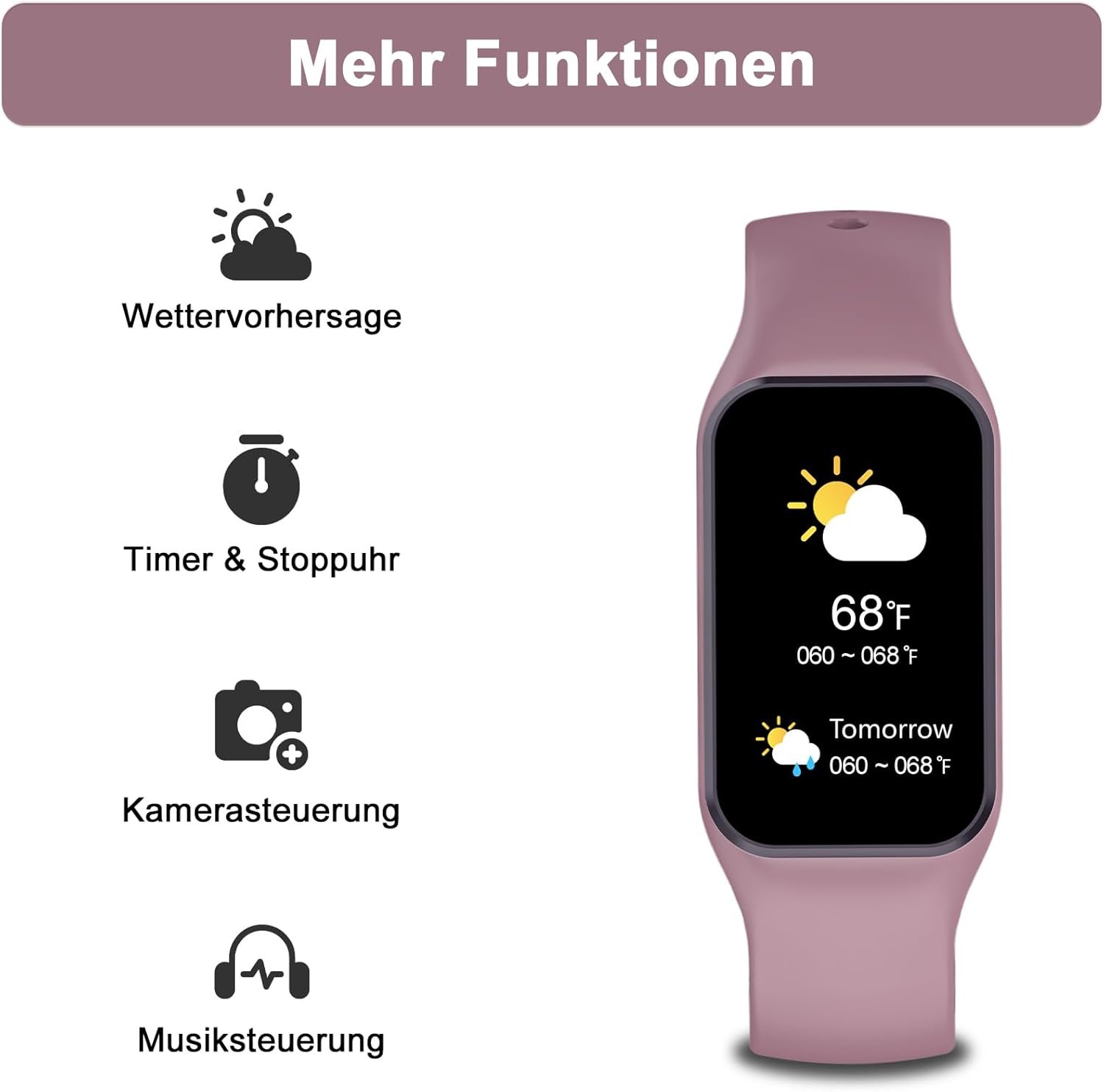 616B4HmWbL._AC_SL1500_.jpg Inteligentné hodinky Blackview, dámske, pánske, vodotesné fitness hodinky, 1,47", farebný displej, fitness tracker s krokomerom, monitorom spánku, meraním srdcovej frekvencie, športové hodinky s 24 športovými režimami