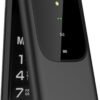 618dUDy12hL._AC_SL1500_.jpg Mobilný telefón Funker C150 Comfort 4G s podporou 4G a VoLTE, s odklápacím krytom, určený pre seniorov, veľké tlačidlá, jednoduché ovládanie, tlačidlo SOS, USB-C, 3 priame pamäťové miesta, 2000 kontaktov, nabíjací stojan, čierna farba