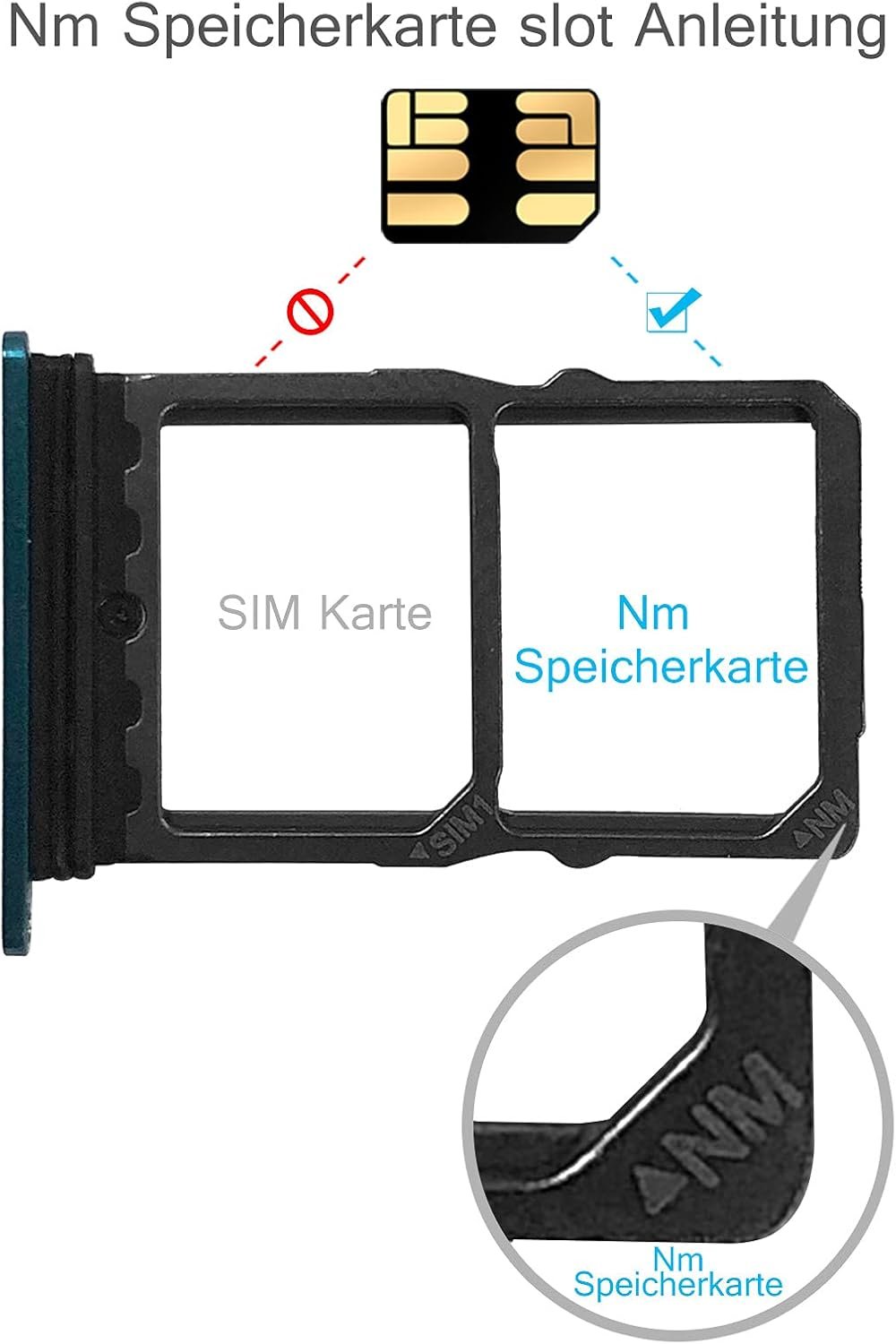 61EUlEI837S._AC_SL1500_.jpg Pamäťová karta NM 128 GB 90 MB/s, nano karta, vhodná iba pre modely Huawei P30/P40/P50/P60 / Mate40 / Mate50 / Mate60 / Nova, Nano 128 GB