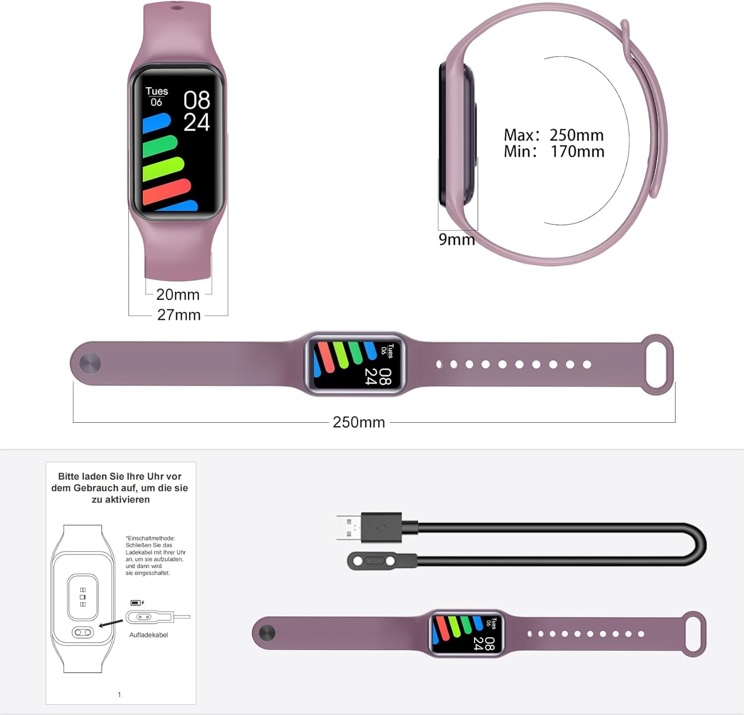 61Iban7WDL._AC_SL1500_.jpg Inteligentné hodinky Blackview, dámske, pánske, vodotesné fitness hodinky, 1,47", farebný displej, fitness tracker s krokomerom, monitorom spánku, meraním srdcovej frekvencie, športové hodinky s 24 športovými režimami