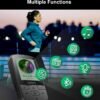 MP3 prehrávač YOTON s Bluetooth 5.2, pamäťou 64 GB, FM rádiom, funkciou nahrávania hlasu, samostatným ovládačom hlasitosti, vrátane slúchadiel, s možnosťou rozšírenia pomocou SD karty až na 128 GB