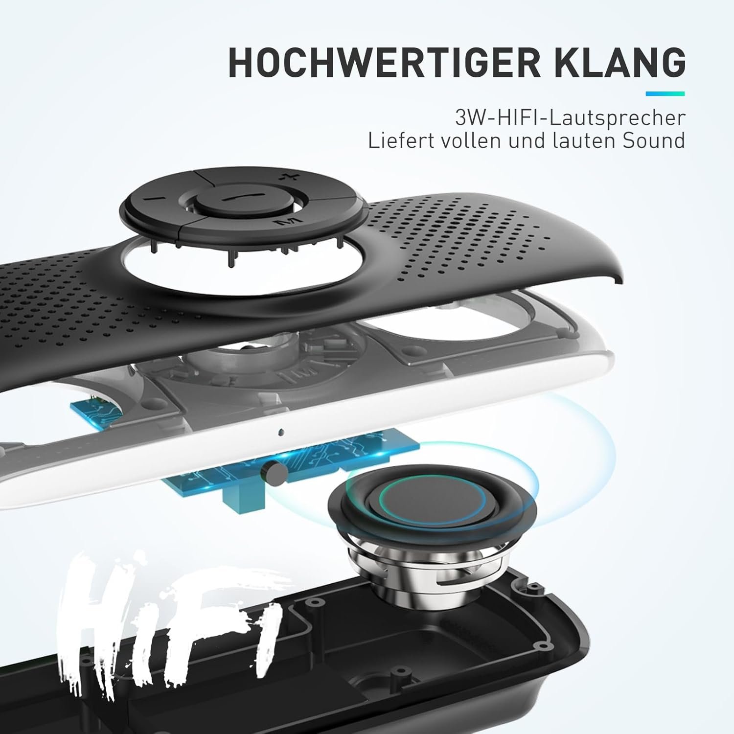 61Oks11-qhL._AC_SL1500_.jpg Handsfree do auta AGPTEK, Bluetooth 5.0, integrovaný mikrofón, s klipom na GPS, prehrávanie hudby, slot na TF kartu, automatické opätovné pripojenie, reproduktor, Auto, iOS Siri a Google Assistant
