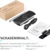 61SAB-sk8lL._AC_SL1500_.jpg Handsfree do auta AGPTEK, Bluetooth 5.0, integrovaný mikrofón, s klipom na GPS, prehrávanie hudby, slot na TF kartu, automatické opätovné pripojenie, reproduktor, Auto, iOS Siri a Google Assistant