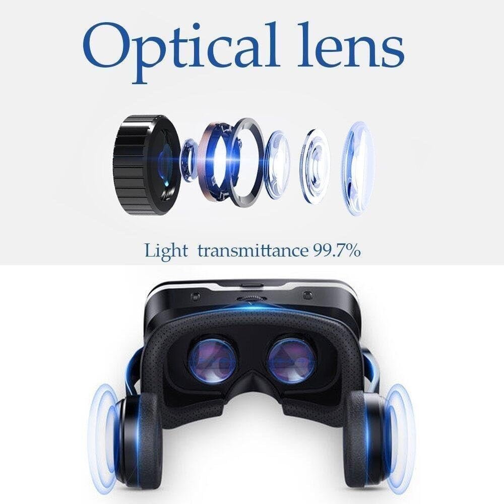 61W65edFLL._AC_SL1000_.jpg VR headset, headset pre virtuálnu realitu, VR okuliare, VR okuliare pre 3D VR filmy a videohry, kompatibilné s iPhone 7/7+/6S/6+/6/5, Samsung, Huawei, Google, Moto a všetkými smartfónmi s operačným systémom Android