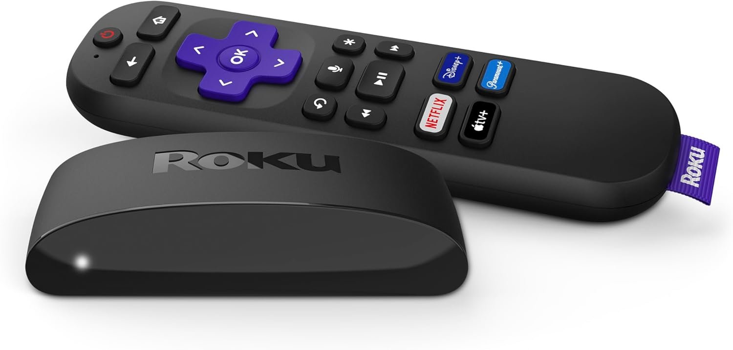 61wLM2EqaGL._AC_SL1500_.jpg Roku Express 4K+ | Streamovacie zariadenie Roku 4K/HDR, diaľkový ovládač Roku Voice Remote, bezplatná a živá televízia