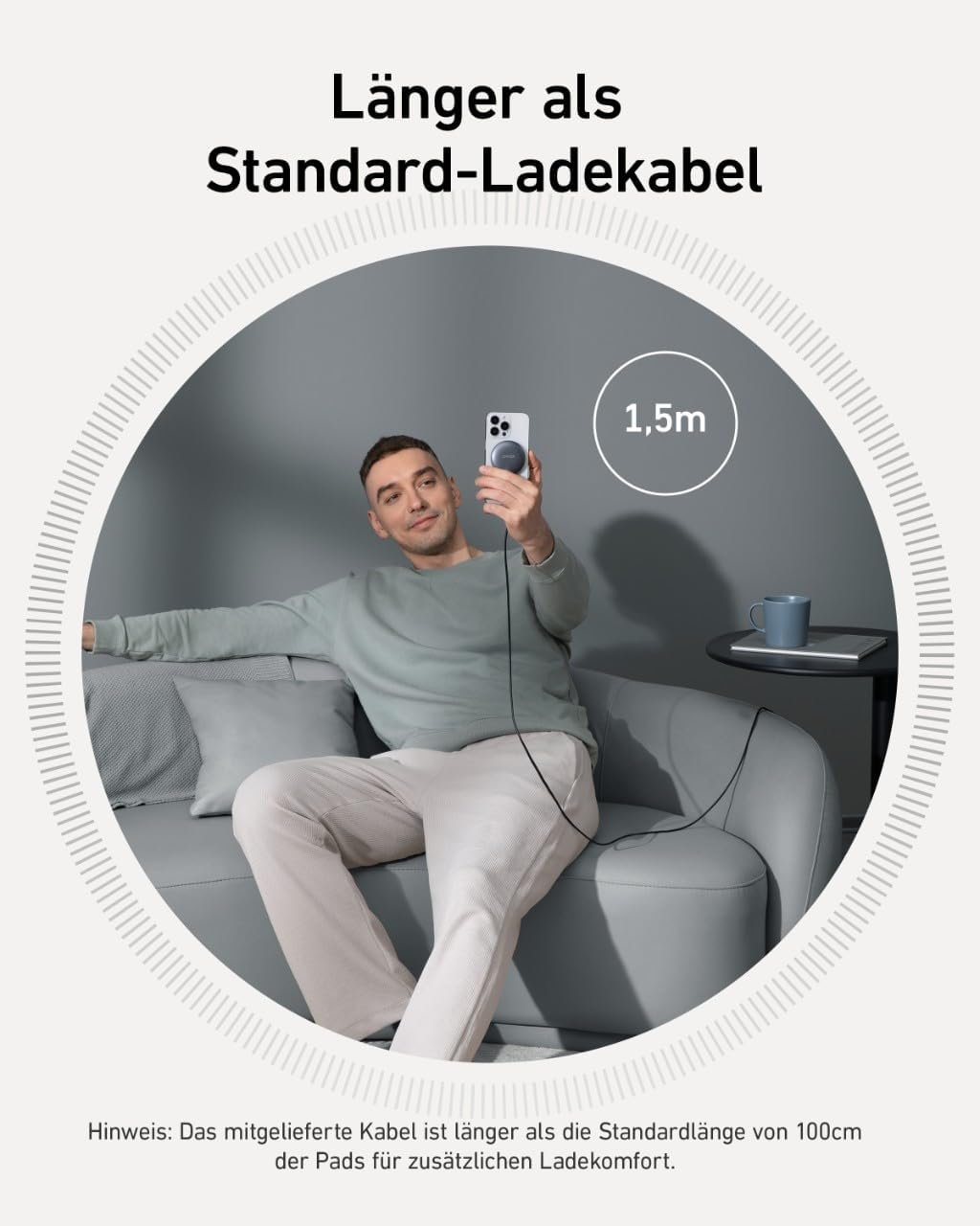 61xbxCPqluL._AC_SL1280_.jpg Magnetická bezdrôtová nabíjačka Anker MagGo (Pad), kompatibilná s MagSafe 15 W, rýchla nabíjačka 15 W, certifikácia Qi2, pre iPhone 17/16/15/15 Plus/15 Pro/15 Pro Max/14/13/12 (bez sieťového