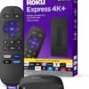 7108AbztVsL._AC_SL1500_.jpg Roku Express 4K+ | Streamovacie zariadenie Roku 4K/HDR, diaľkový ovládač Roku Voice Remote, bezplatná a živá televízia