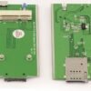 713INg4c0JL._AC_SL1500_.jpg KALEA-INFORMATIQUE Adaptér MiniPCIe na USB pre modul WWAN LTE (mPCIe typu USB) so slotom na SIM kartu, kompatibilný s 3G a 4G.