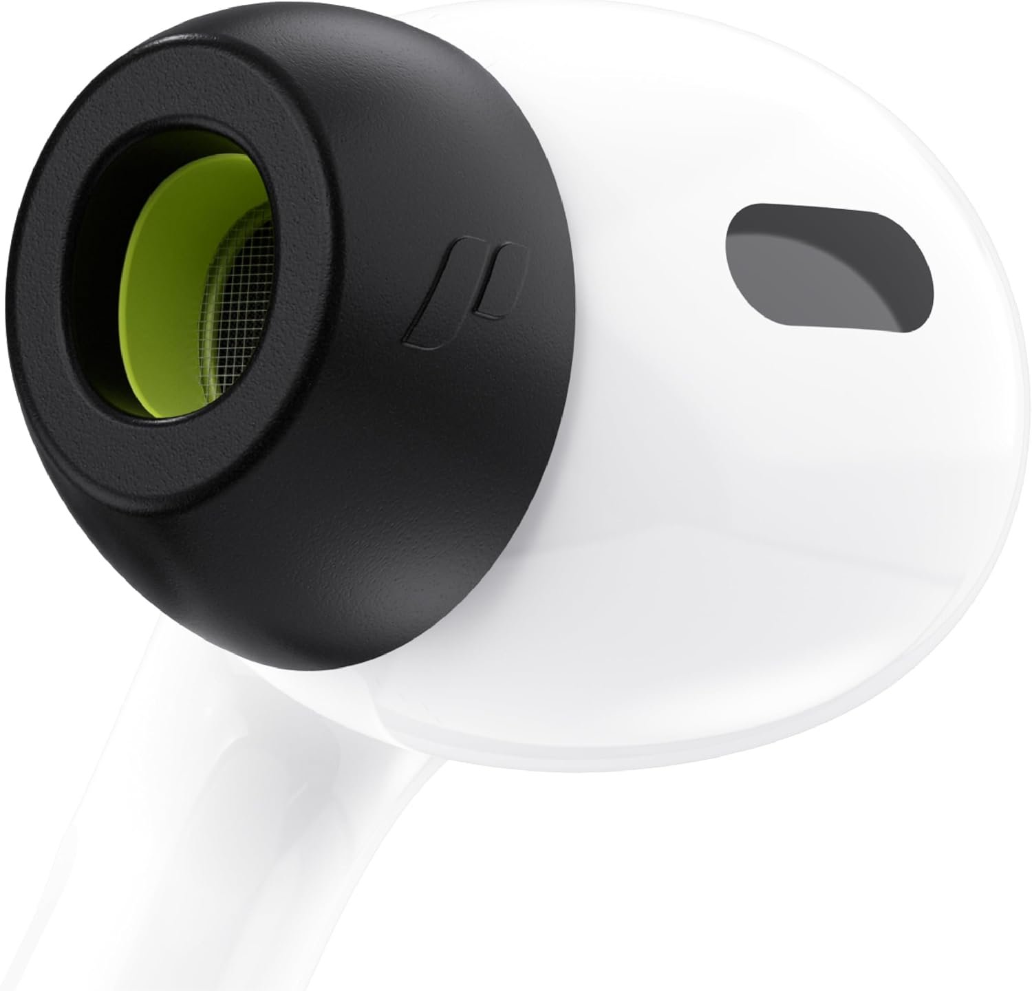 71SNYsa9bgL._AC_SL1500_.jpg Slúchadlá KeyBudz HyperFoam z pamäťovej peny pre AirPods Pro 1. a 2. generácie, patentované pohodlné jadro pre lepší tvar a potlačenie hluku, protišmykové náhradné ušné vložky (S/M/L,