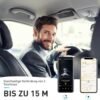 71bv6AeItsL._AC_SL1500_.jpg Handsfree do auta AGPTEK, Bluetooth 5.0, integrovaný mikrofón, s klipom na GPS, prehrávanie hudby, slot na TF kartu, automatické opätovné pripojenie, reproduktor, Auto, iOS Siri a Google Assistant