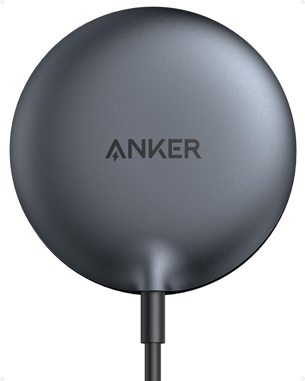 71iD44OUHiL._AC_SL1280_.jpg Magnetická bezdrôtová nabíjačka Anker MagGo (Pad), kompatibilná s MagSafe 15 W, rýchla nabíjačka 15 W, certifikácia Qi2, pre iPhone 17/16/15/15 Plus/15 Pro/15 Pro Max/14/13/12 (bez sieťového