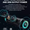 71iL8Kd8pvL._AC_SL1500_.jpg Bluetooth reproduktor MIFA WildRod s technológiou Bluetooth 5.3, odolný proti vode a prachu podľa normy IP67, výstupný výkon 30 W, výdrž batérie 12 hodín, nabíjací port USB-C a micro SD, hudobné hry, RGB osvetlenie
