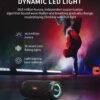 71j77wHSukL._AC_SL1485_.jpg Bluetooth reproduktor MIFA WildRod s technológiou Bluetooth 5.3, odolný proti vode a prachu podľa normy IP67, výstupný výkon 30 W, výdrž batérie 12 hodín, nabíjací port USB-C a micro SD, hudobné hry, RGB osvetlenie