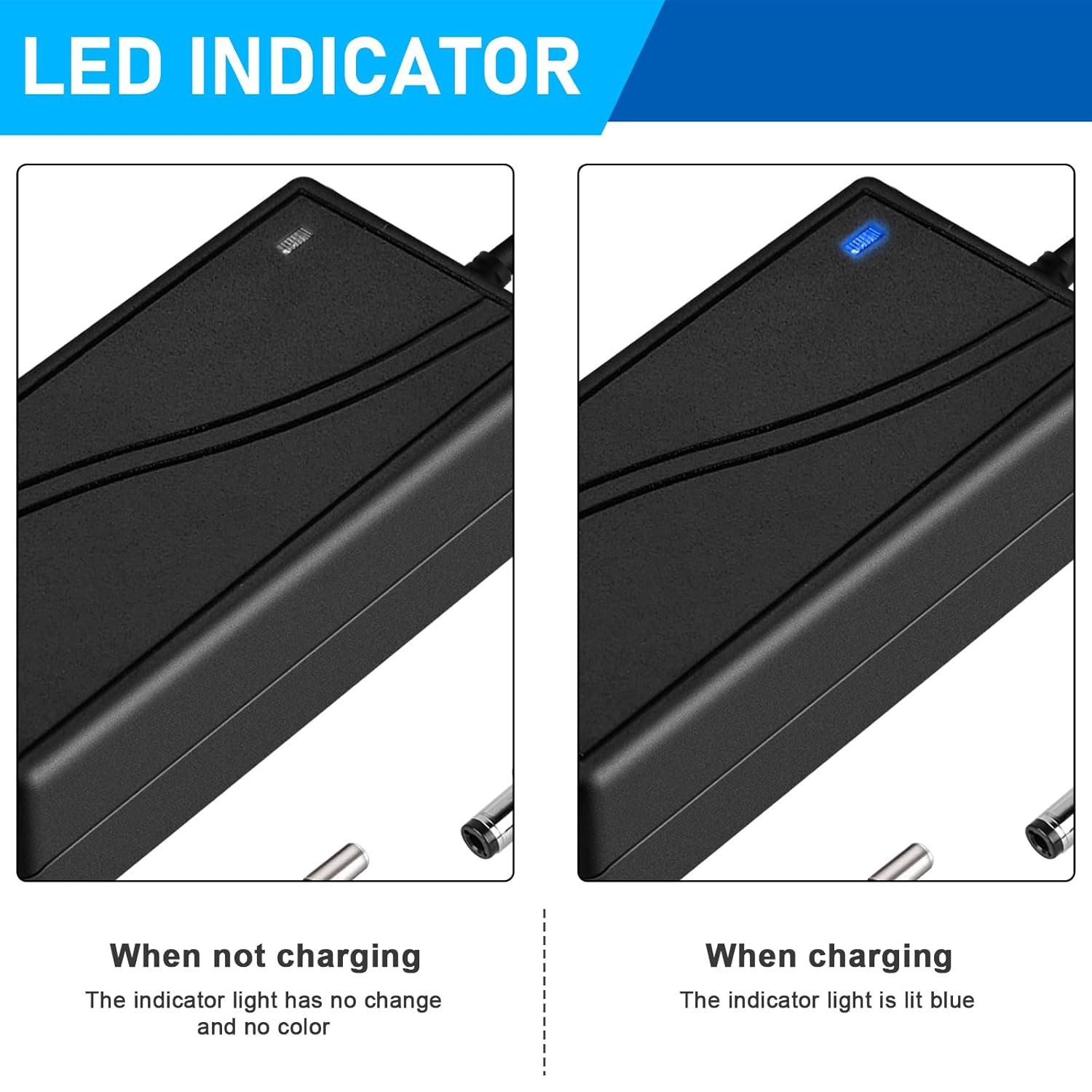 71nIvJghyOL._SL1500_.jpg 12 V 5 A sieťový adaptér: transformátor pre LED s výkonom 60 W, sieťová zásuvka s výstupom 5,5 × 2,5 mm DC, napájanie AC 100 V ~ 240 V na DC 12 V, transformátor pre LED pásky atď.