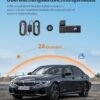71qls234rhL._AC_SL1500_.jpg Veement Predná autokamera 2,5K s WiFi a rozlíšením 1440P, palubná kamera s 32 GB SD kartou, autokamera s monitorovaním parkovania, vynikajúce nočné videnie, G-senzor, nahrávanie v slučke, ovládanie cez