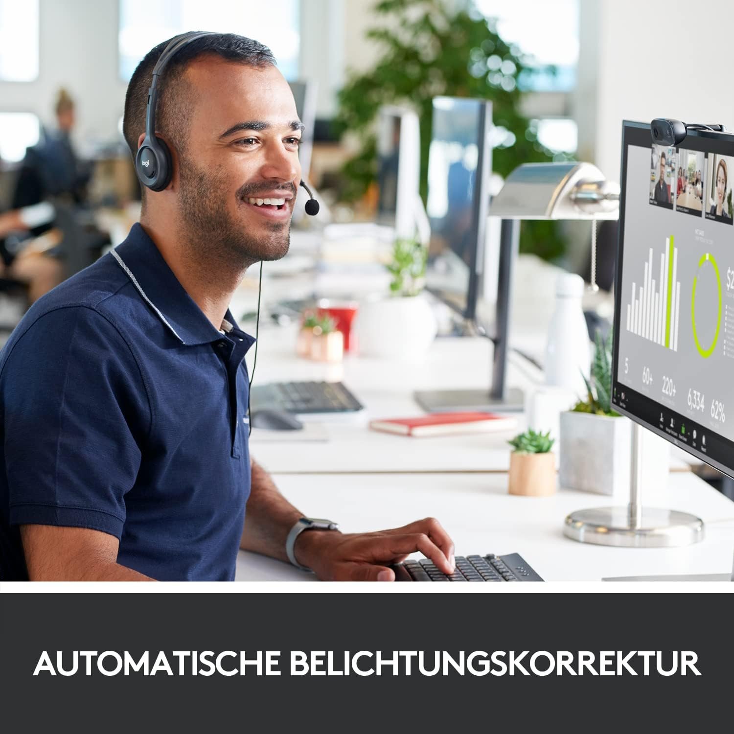 71u2osBoAyL._AC_SL1500_.jpg Webová kamera Logitech C270 HD