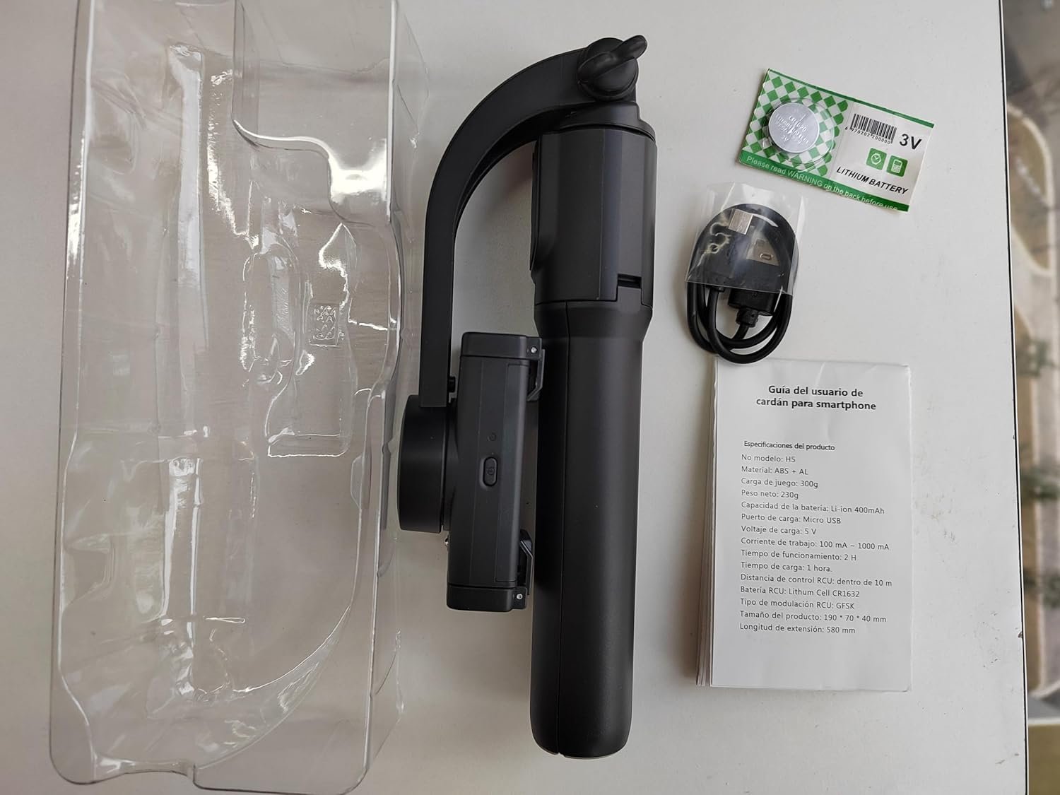 Gimbalový stabilizátor pre smartfóny, prenosný gimbal s bezdrôtovým diaľkovým ovládaním, určený pre vlogerov a youtuberov, kompatibilný s telefónmi iPhone a smartfónmi s operačným systémom Android