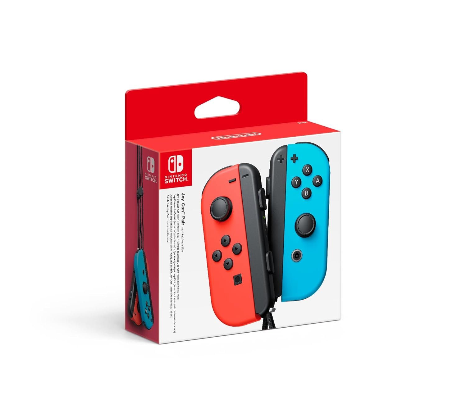 Nintendo 2 ovládače Joy-Con pre Nintendo Switch v farbách neonovo červená a neonovo modrá