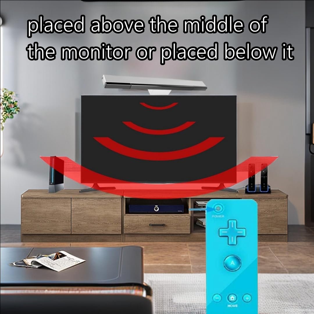 Káblová infračervená senzorová lišta s pripojením cez USB pre konzoly Wii/Wii U a emulátor Dolphin na PC