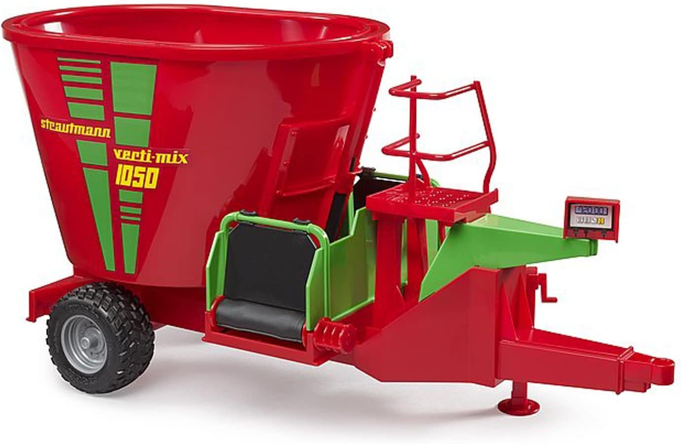 619o43NnllL._AC_SL1500_.jpg bruder 02127 – Strautmann Verti-Mix 1050 miešač krmiva – 1:16 zmiešaný vozík, farma, kone, poľnohospodárstvo