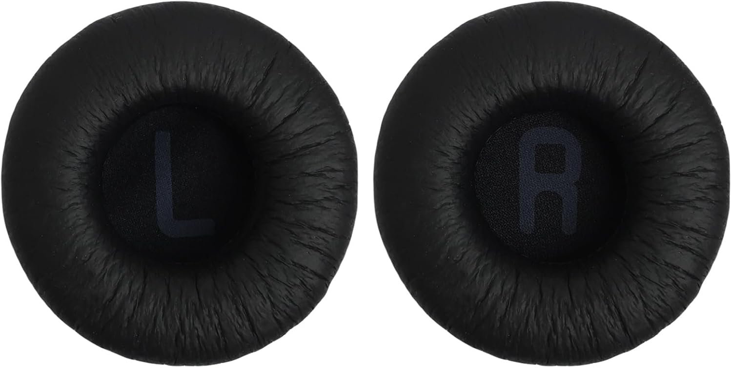 Náušníky kompatibilné s modelmi JBL 500BT/510BT/450, čierne, z kože a peny