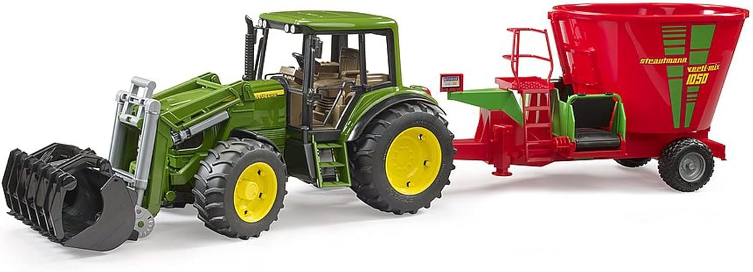 61hFZpMrhqL._AC_SL1500_.jpg bruder 02127 – Strautmann Verti-Mix 1050 miešač krmiva – 1:16 zmiešaný vozík, farma, kone, poľnohospodárstvo