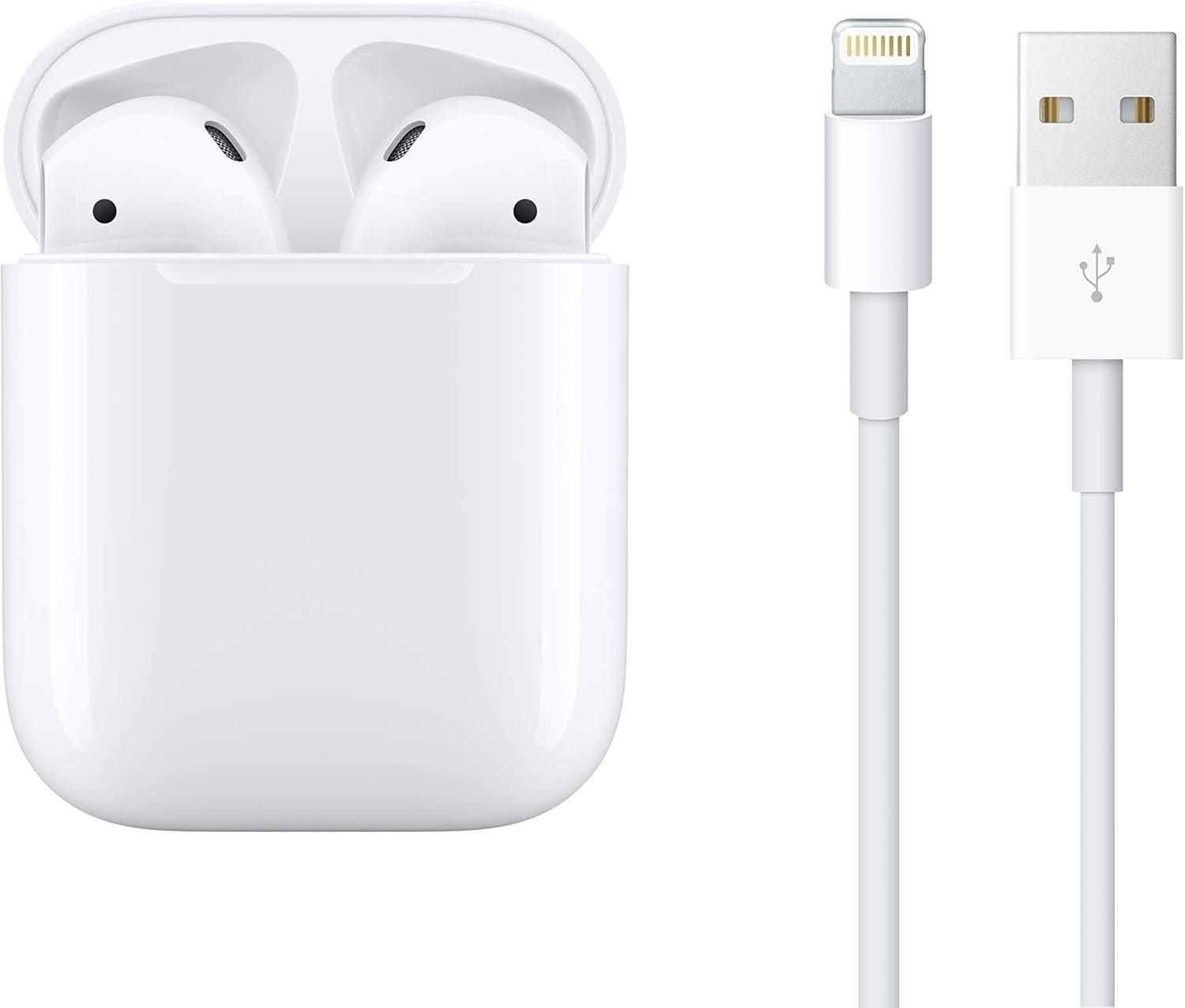 Bluetooth biele Apple AirPods – Bluetooth základňa pre slúchadlá