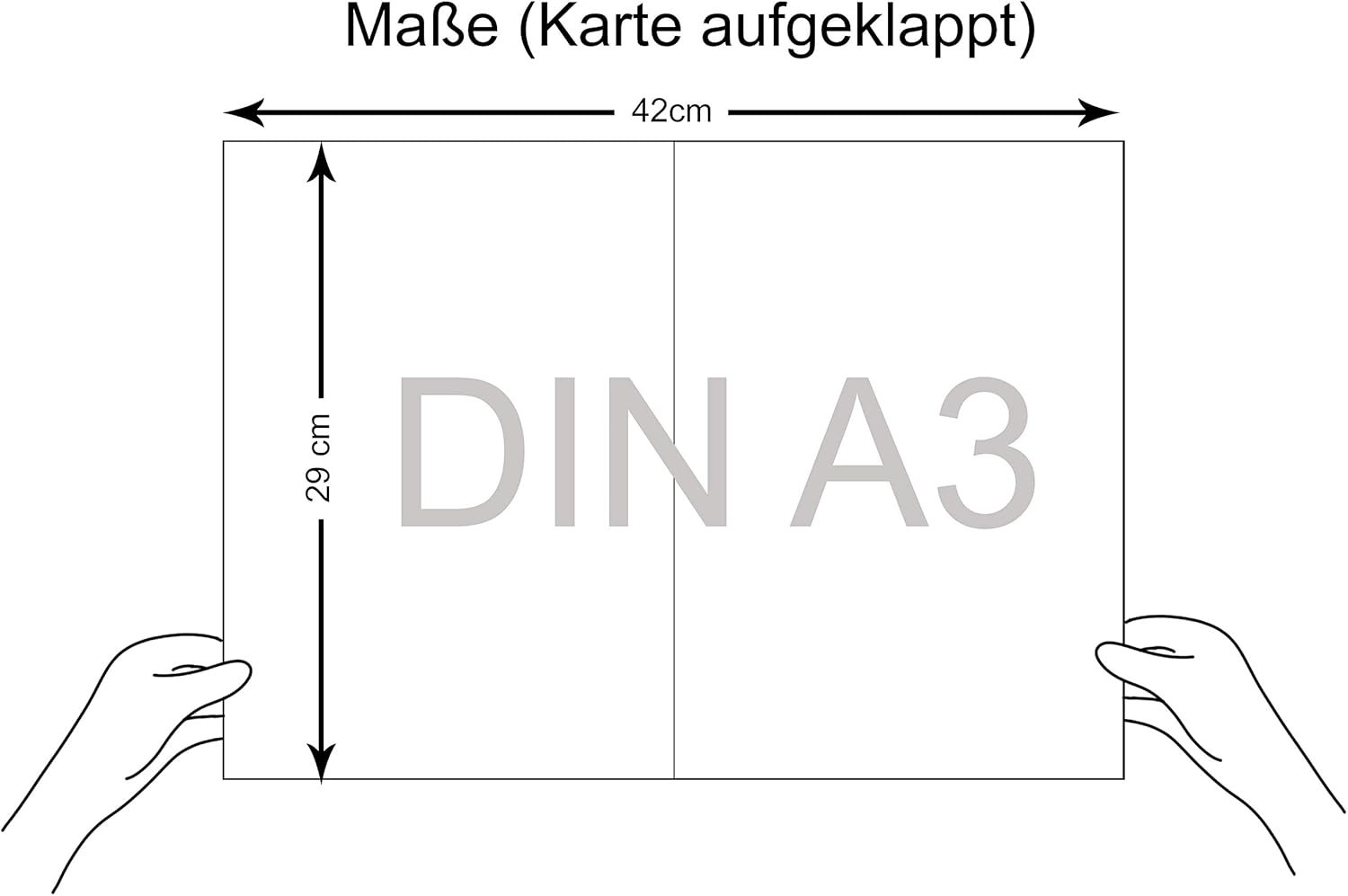 bentino Narodeninové prianie XL s hudbou a svetelným efektom, sada formátu DIN A4 s obálkou, romantické prianie z kvalitného papiera, hudba vo vynikajúcej HiFi kvalite, kvalitné prianie