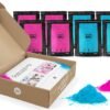 POLVO HOLI – Baby Shower Pack – Odhaľte pohlavie dieťaťa (ružová a modrá)