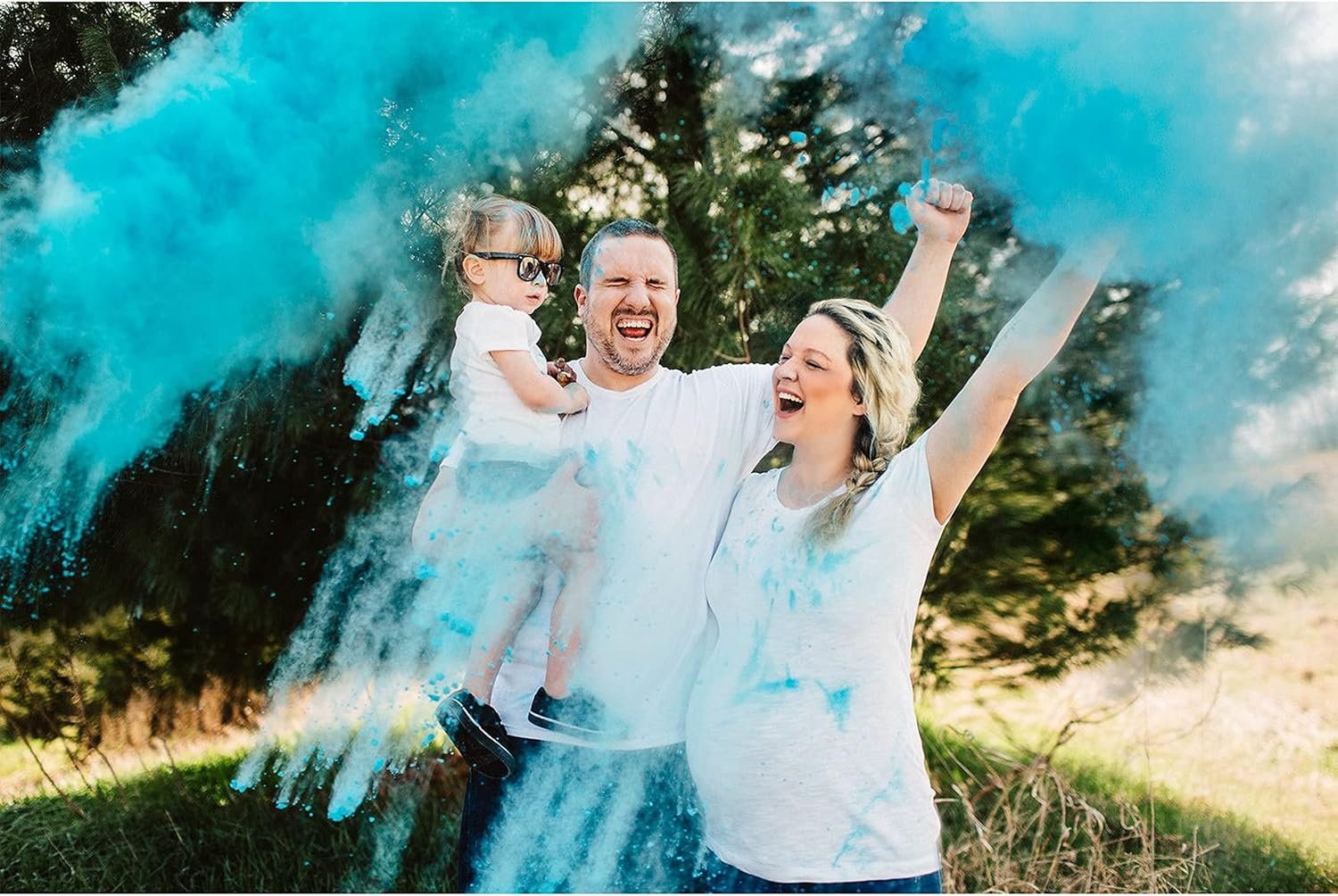 POLVO HOLI – Baby Shower Pack – Odhaľte pohlavie dieťaťa (ružová a modrá)