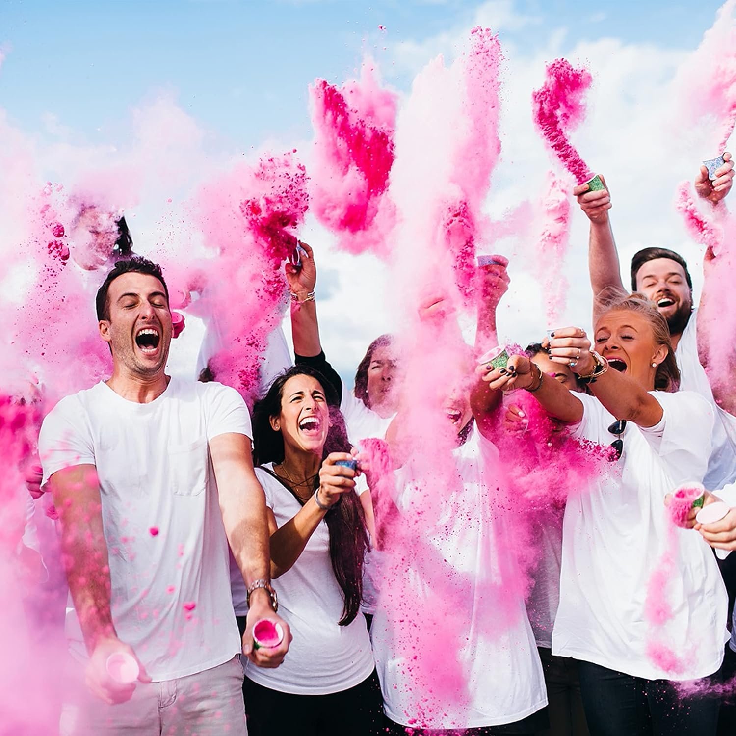 POLVO HOLI – Baby Shower Pack – Odhaľte pohlavie dieťaťa (ružová a modrá)