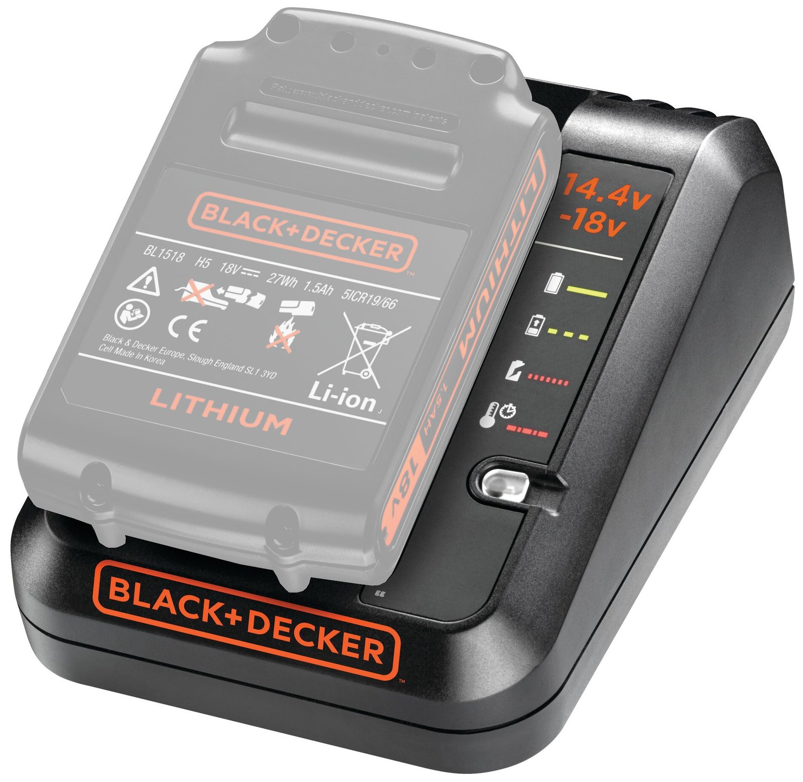 image-181.jpeg BLACK DECKER Nabíjačka 14.4V 18V + 2x batéria 2.0Ah