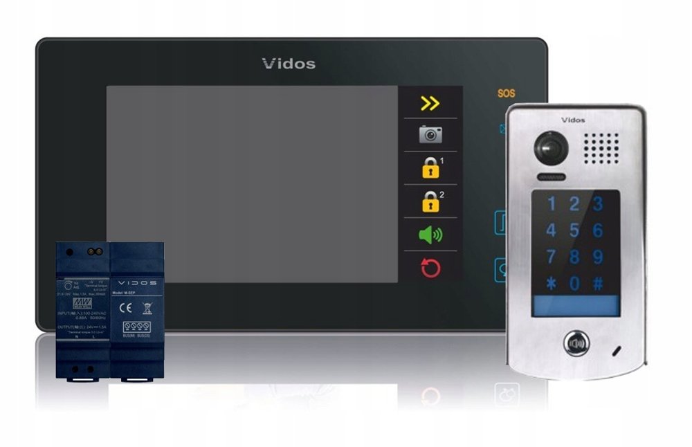 Videovrátnik VIDOS DUO M1021W-2 / S1401D