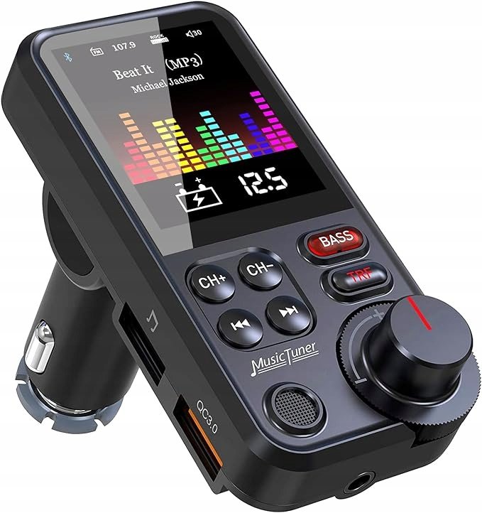 GIZMOVINE FM TRANSMITTER ADAPTÉR USB QC3.0, 4,5 CM 120373