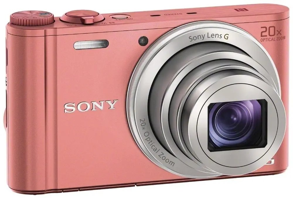 Digitálny fotoaparát Sony DSC-WX350 ružový