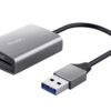 Čítačka kariet Trust Dalyx strieborná USB 3.2 Gen 1