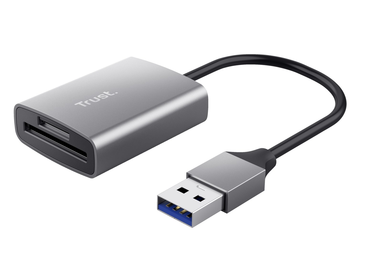 Čítačka kariet Trust Dalyx strieborná USB 3.2 Gen 1